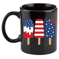 Patriotic Popsicle 4th Of July Family 11oz C Handle Ceramic Mug