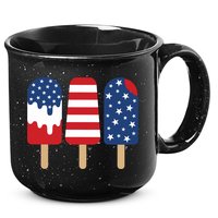 Patriotic Popsicle 4th Of July Family 15oz Campfire Ceramic Mug