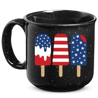 Patriotic Popsicle 4th Of July Family 15oz Campfire Ceramic Mug