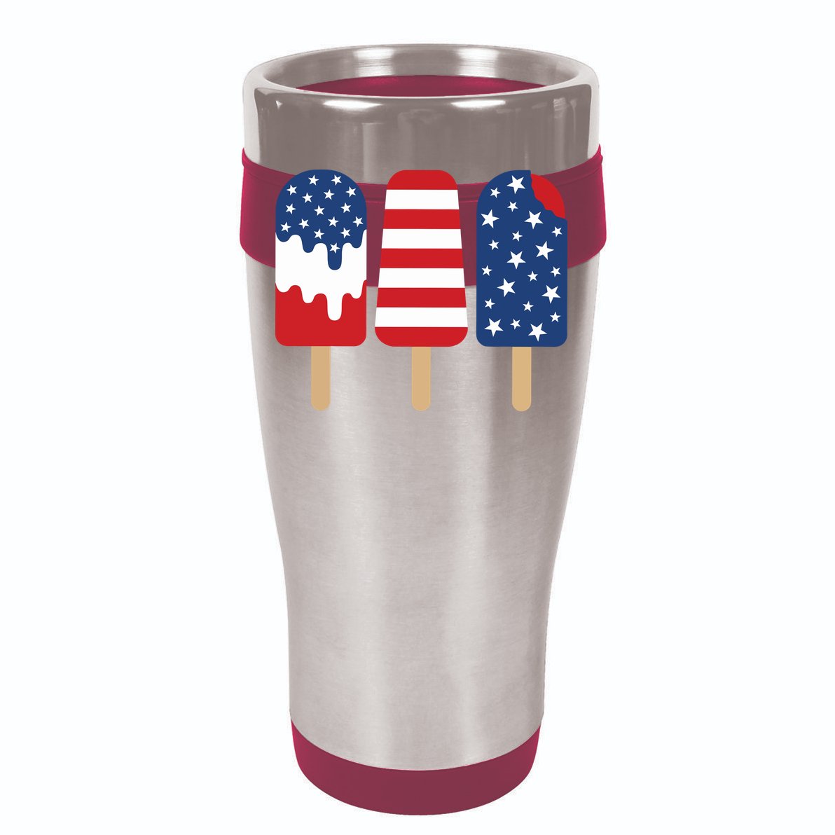 Patriotic Popsicle 4th Of July Family Cooling Performance Long Sleeve Crew
