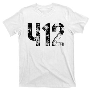 Pittsburgh Pennsylvania 412 Steel City Home Pride T-Shirt