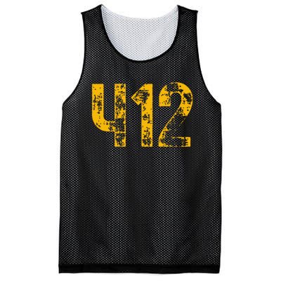 Pittsburgh Pennsylvania 412 Sl City Home Pride Mesh Reversible Basketball Jersey Tank