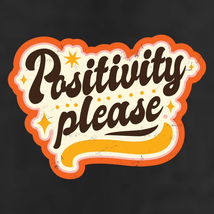 Positivity Please Golf Towel