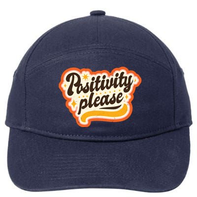 Positivity Please 7-Panel Snapback Hat