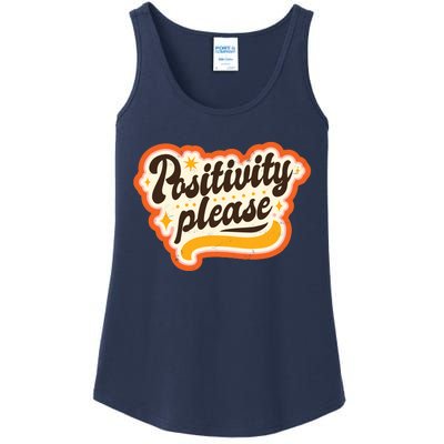 Positivity Please Ladies Essential Tank