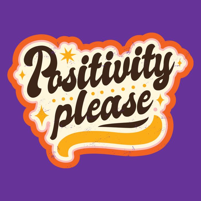 Positivity Please Short Acrylic Beanie