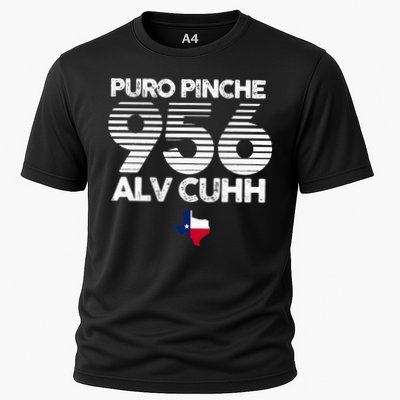 Puro Pinche 956 Alv Cuhh Texas Cooling Performance Crew T-Shirt