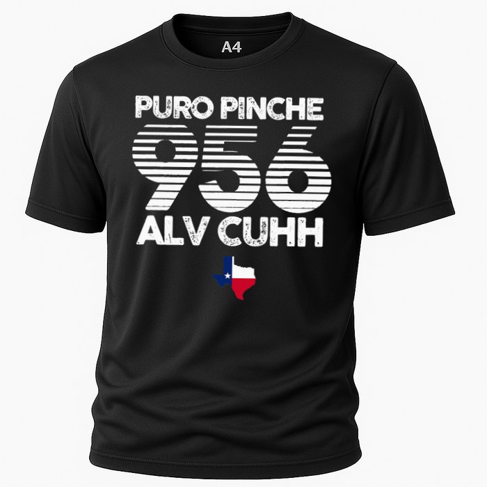 Puro Pinche 956 Alv Cuhh Texas Cooling Performance Crew T-Shirt
