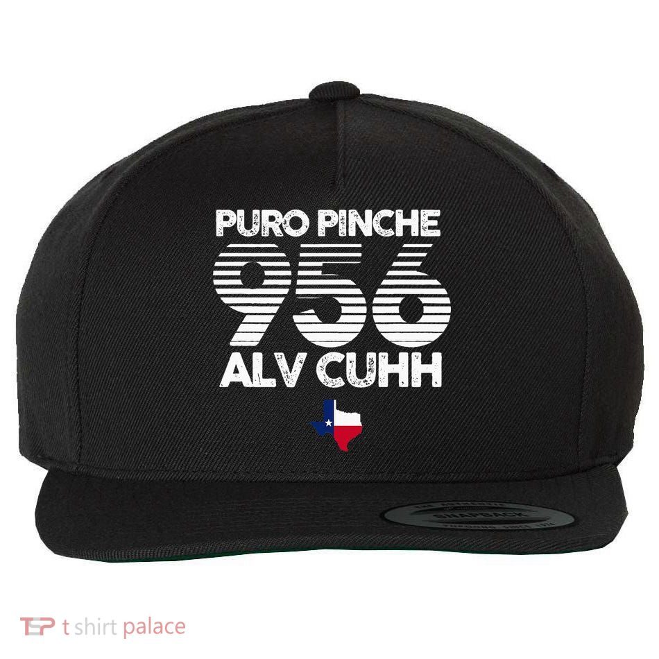 Puro Pinche 956 Alv Cuhh Texas Wool Snapback Cap