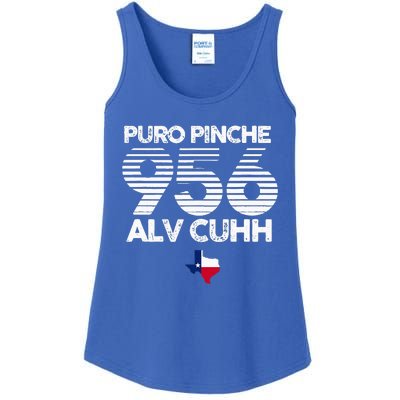 Puro Pinche 956 Alv Cuhh Texas Ladies Essential Tank