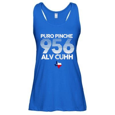 Puro Pinche 956 Alv Cuhh Texas Ladies Essential Flowy Tank