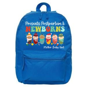 Presents Postpartum And Newborns Mother Nurse Christmas Gift 16 in Basic Backpack