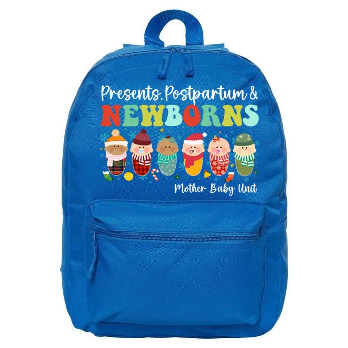 Presents Postpartum And Newborns Mother Nurse Christmas Gift 16 in Basic Backpack