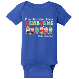 Presents Postpartum And Newborns Mother Nurse Christmas Gift Baby Bodysuit