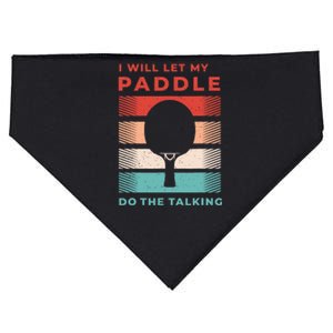 Ping Pong And Table Tennis Gifts For Ping Pongs USA-Made Doggie Bandana