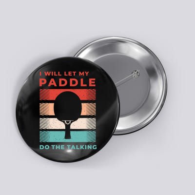 Ping Pong And Table Tennis Gifts For Ping Pongs Button
