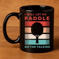 Ping Pong And Table Tennis Gifts For Ping Pongs 11oz C Handle Ceramic Mug
