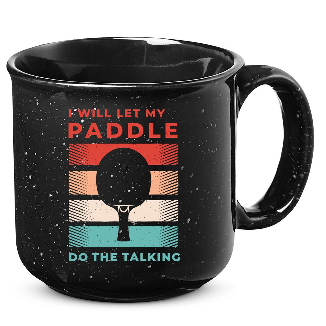 Ping Pong And Table Tennis Gifts For Ping Pongs 15oz Campfire Ceramic Mug