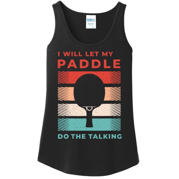 Ping Pong And Table Tennis Gifts For Ping Pongs Ladies Essential Tank