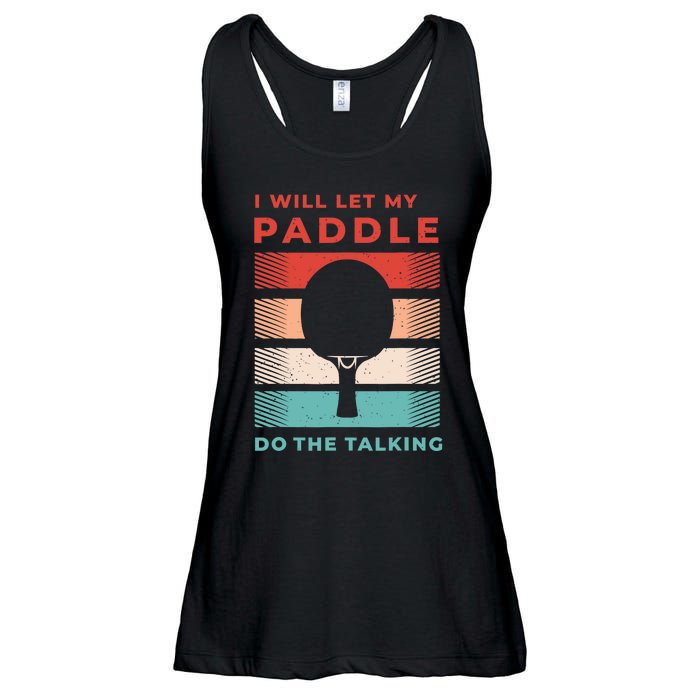 Ping Pong And Table Tennis Gifts For Ping Pongs Ladies Essential Flowy Tank