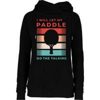 Ping Pong And Table Tennis Gifts For Ping Pongs Womens Funnel Neck Pullover Hood