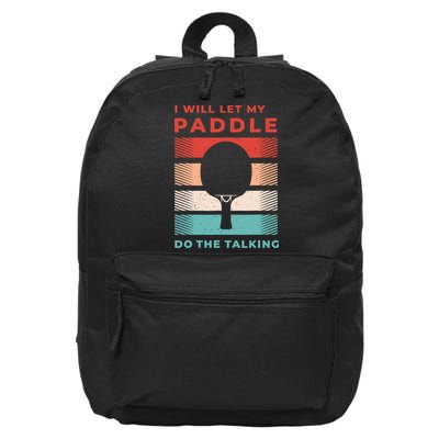 Ping Pong And Table Tennis Gifts For Ping Pongs 16 in Basic Backpack