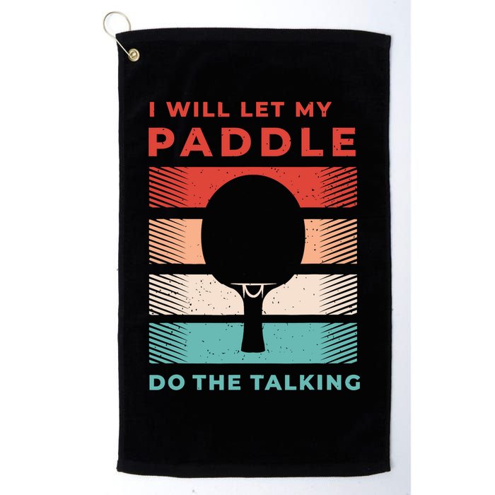 Ping Pong And Table Tennis Gifts For Ping Pongs Golf Towel