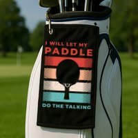 Ping Pong And Table Tennis Gifts For Ping Pongs Golf Towel