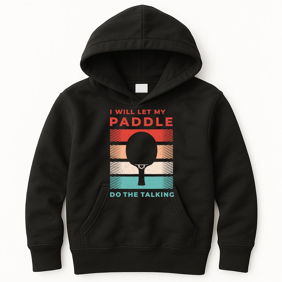 Ping Pong And Table Tennis Gifts For Ping Pongs Kids Hoodie