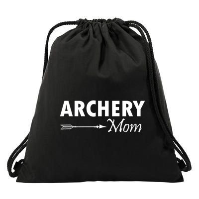 Proud Parent Archery Mom Gift Drawstring Bag