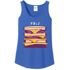 Pretty Pb And J Sandwich With Creamy Peanut Butter And Jelly Gift Ladies Essential Tank