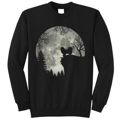 Pekingese Pekinese And Moon Halloween Sweatshirt