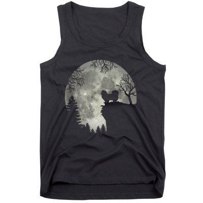 Pekingese Pekinese And Moon Halloween Tank Top