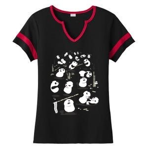 Pandamonium Ladies Halftime Notch Neck Tee