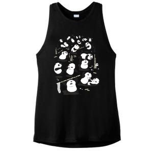 Pandamonium Ladies PosiCharge Tri-Blend Wicking Tank