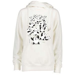 Pandamonium Womens Funnel Neck Pullover Hood