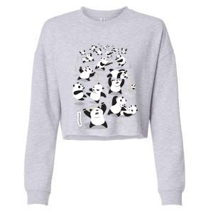 Pandamonium Cropped Pullover Crew