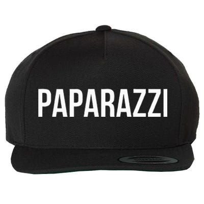 Paparazzi Wool Snapback Cap