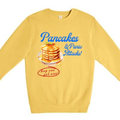 Pancakes Panic & Attacks! Buy One Get One! Apparel Premium Crewneck Sweatshirt