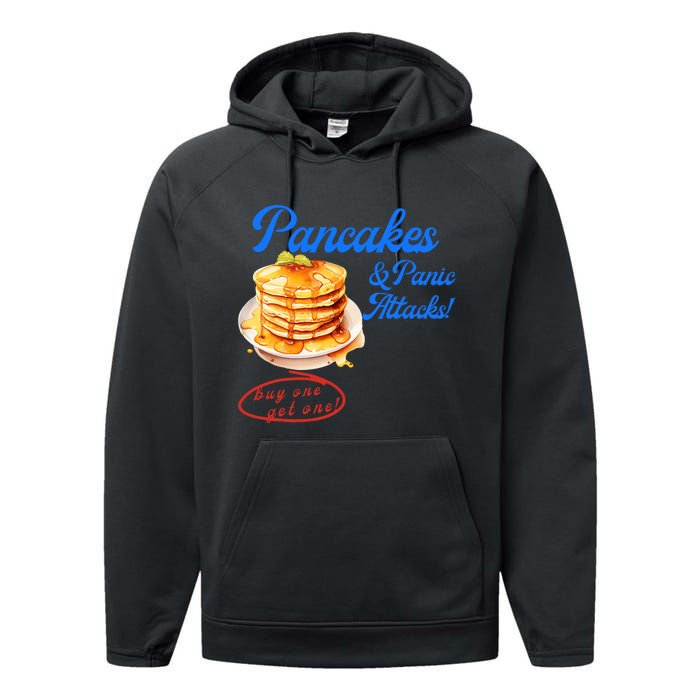 Pancakes Panic & Attacks! Buy One Get One! Apparel Performance Fleece Hoodie