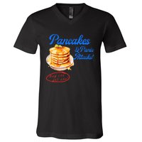 Pancakes Panic & Attacks! Buy One Get One! Apparel V-Neck T-Shirt