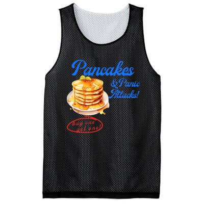 Pancakes Panic & Attacks! Buy One Get One! Apparel Mesh Reversible Basketball Jersey Tank