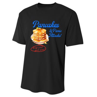 Pancakes Panic & Attacks! Buy One Get One! Apparel Performance Sprint T-Shirt