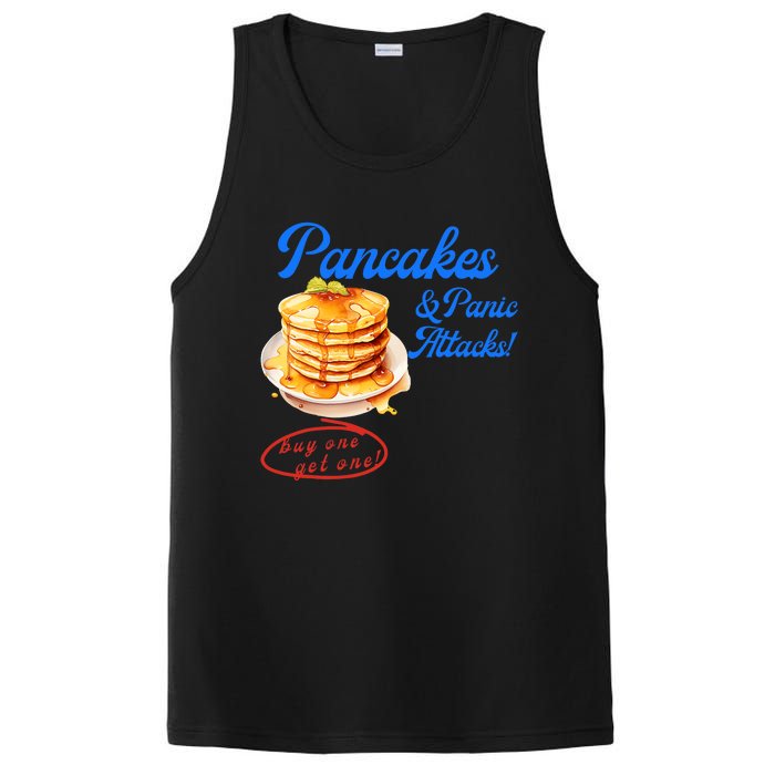 Pancakes Panic & Attacks! Buy One Get One! Apparel PosiCharge Competitor Tank