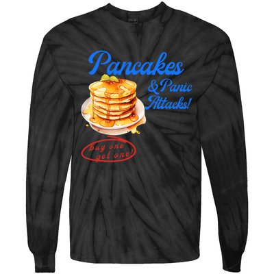 Pancakes Panic & Attacks! Buy One Get One! Apparel Tie-Dye Long Sleeve Shirt