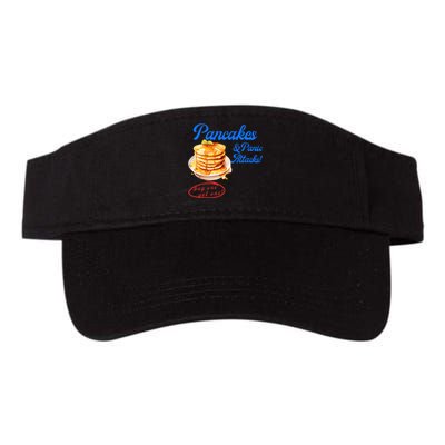 Pancakes Panic & Attacks! Buy One Get One! Apparel Valucap Bio-Washed Visor