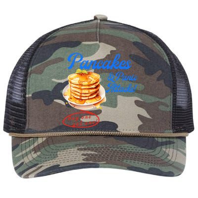 Pancakes Panic & Attacks! Buy One Get One! Apparel Retro Rope Trucker Hat Cap