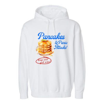 Pancakes Panic & Attacks! Buy One Get One! Apparel Garment-Dyed Fleece Hoodie