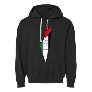 Palestine Garment-Dyed Fleece Hoodie