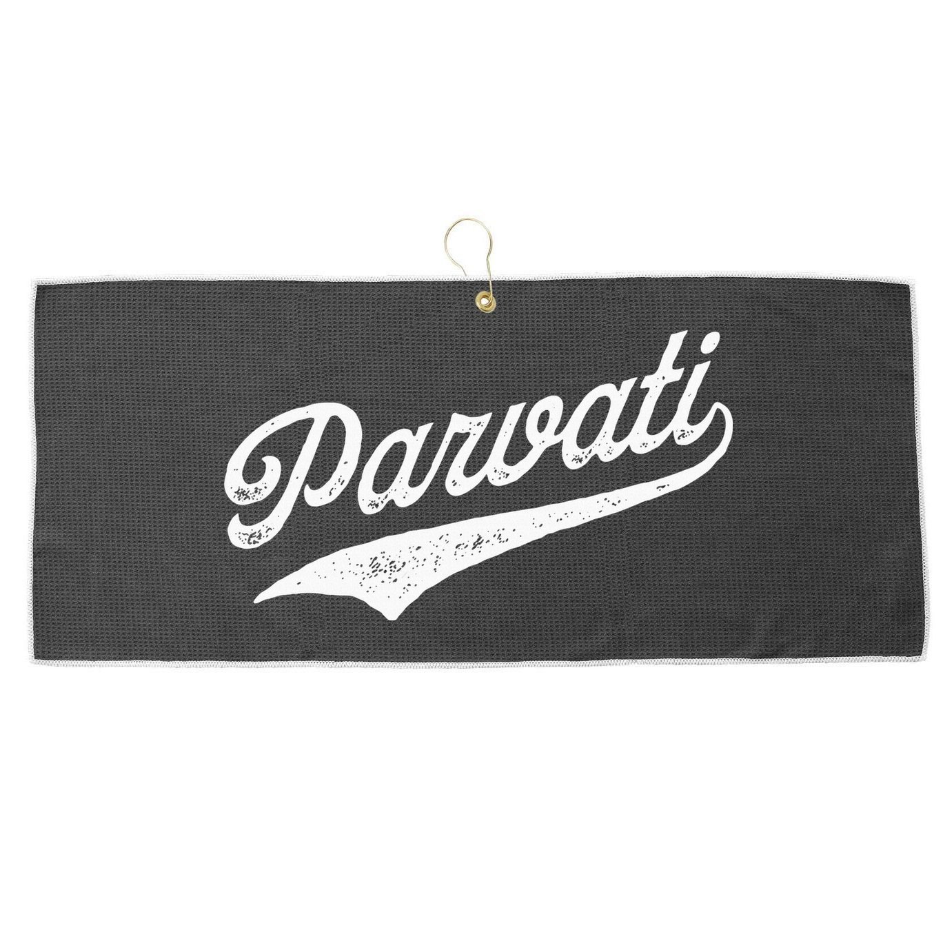 Parvati Large Microfiber Waffle Golf Towel